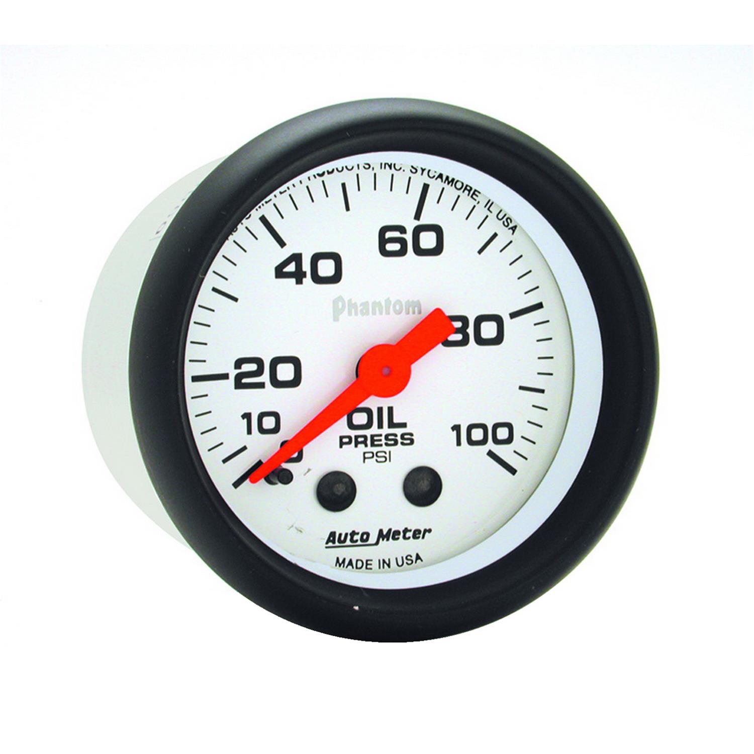 AutoMeter Phantom Analog Gauges 5721