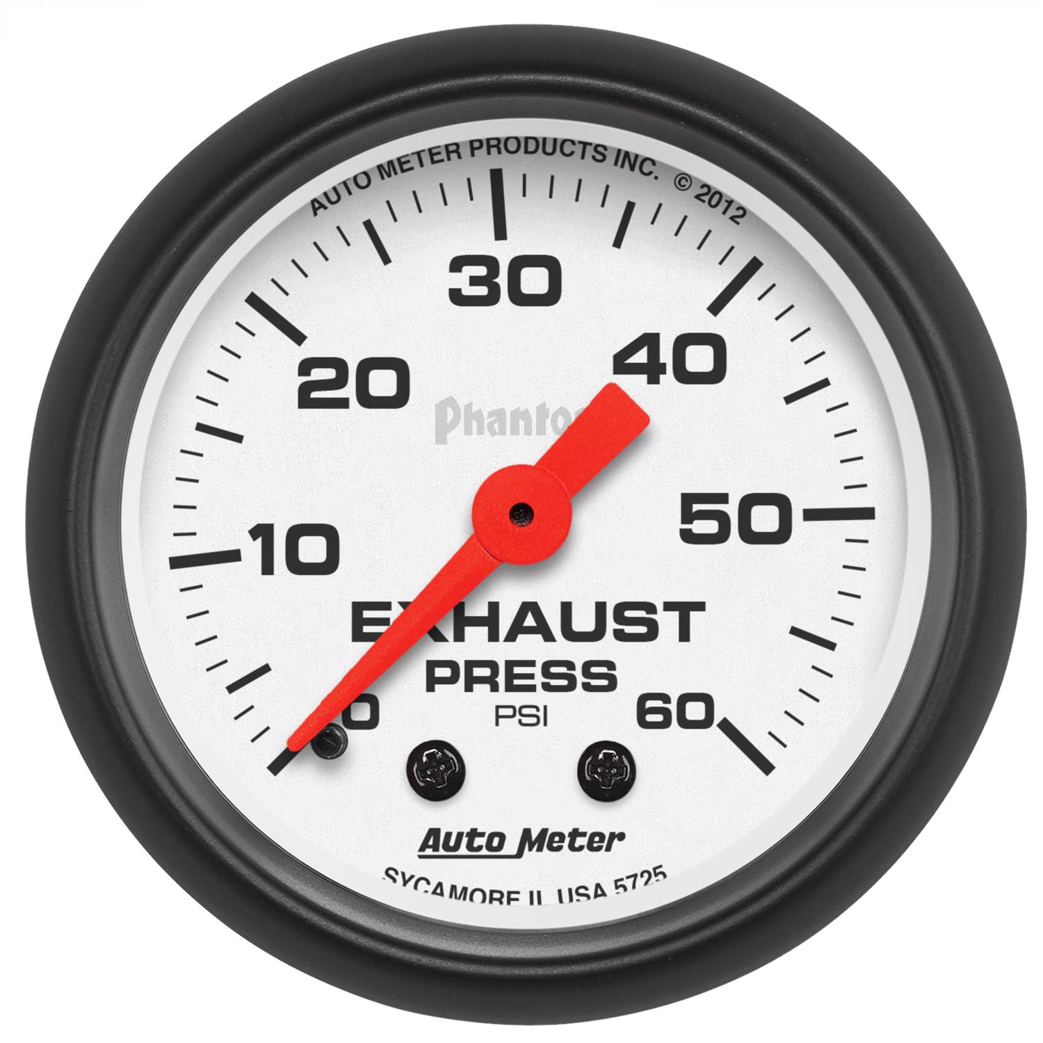 AutoMeter Phantom Analog Gauges 5725