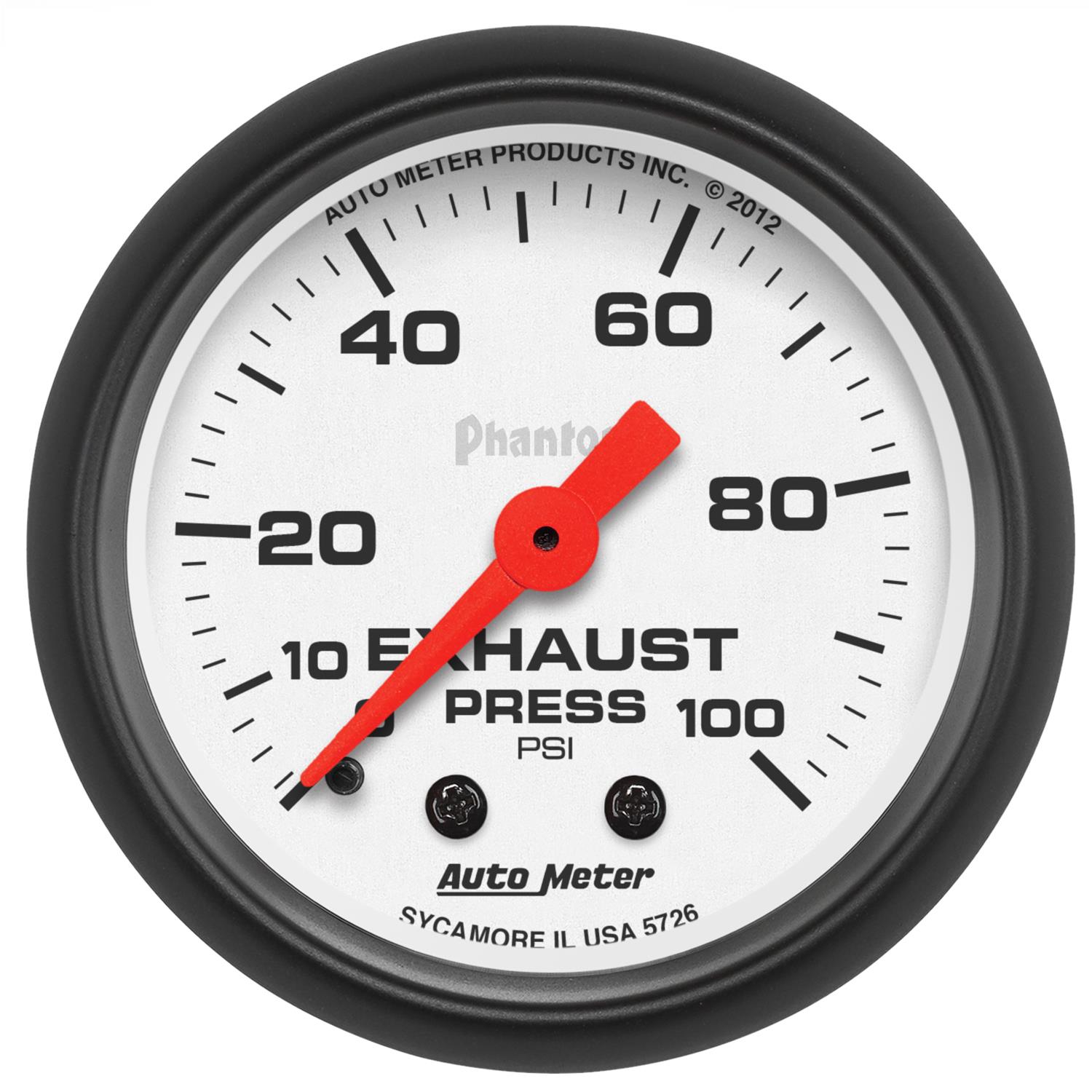 AutoMeter Phantom Analog Gauges 5726