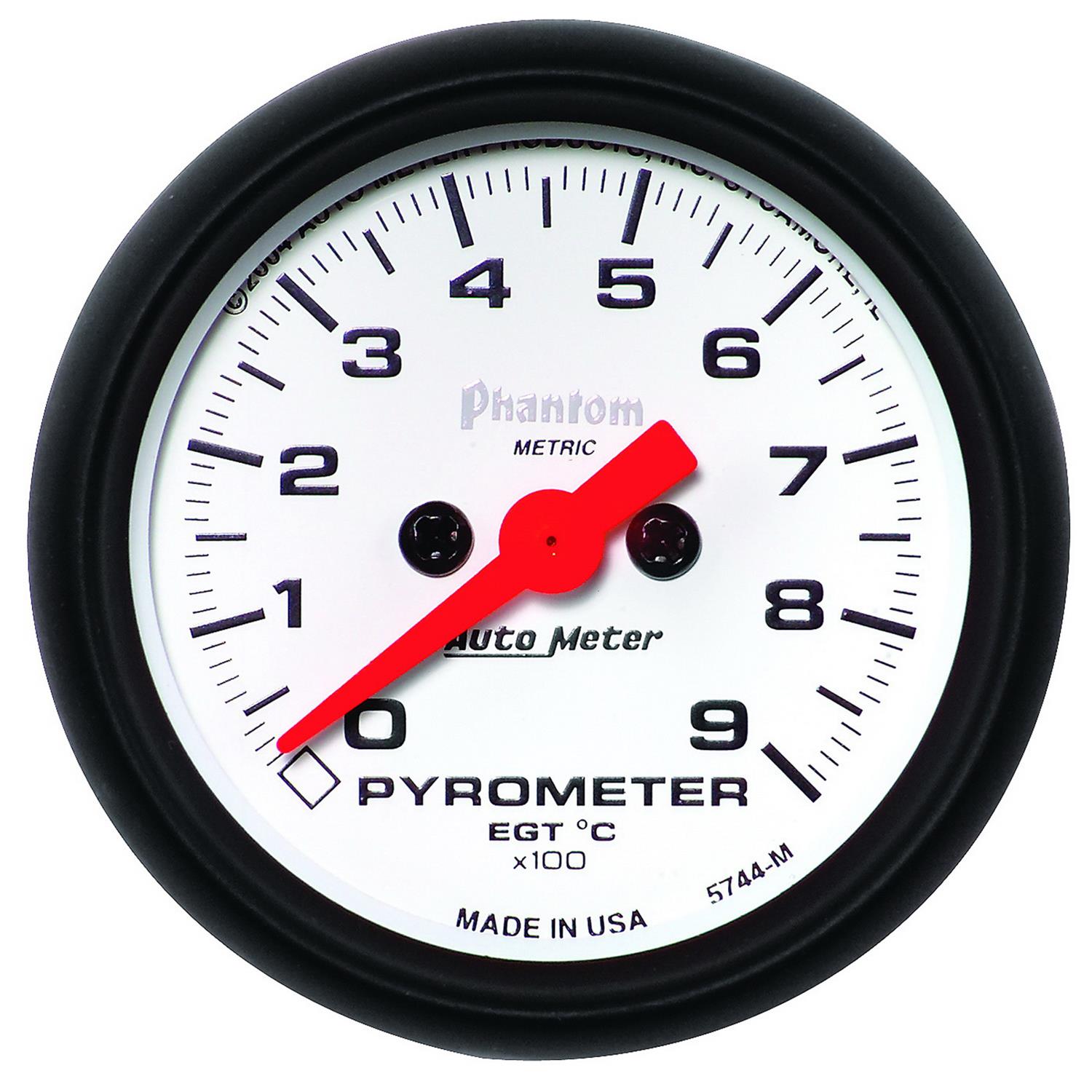 AutoMeter Phantom Analog Gauges 5744-M