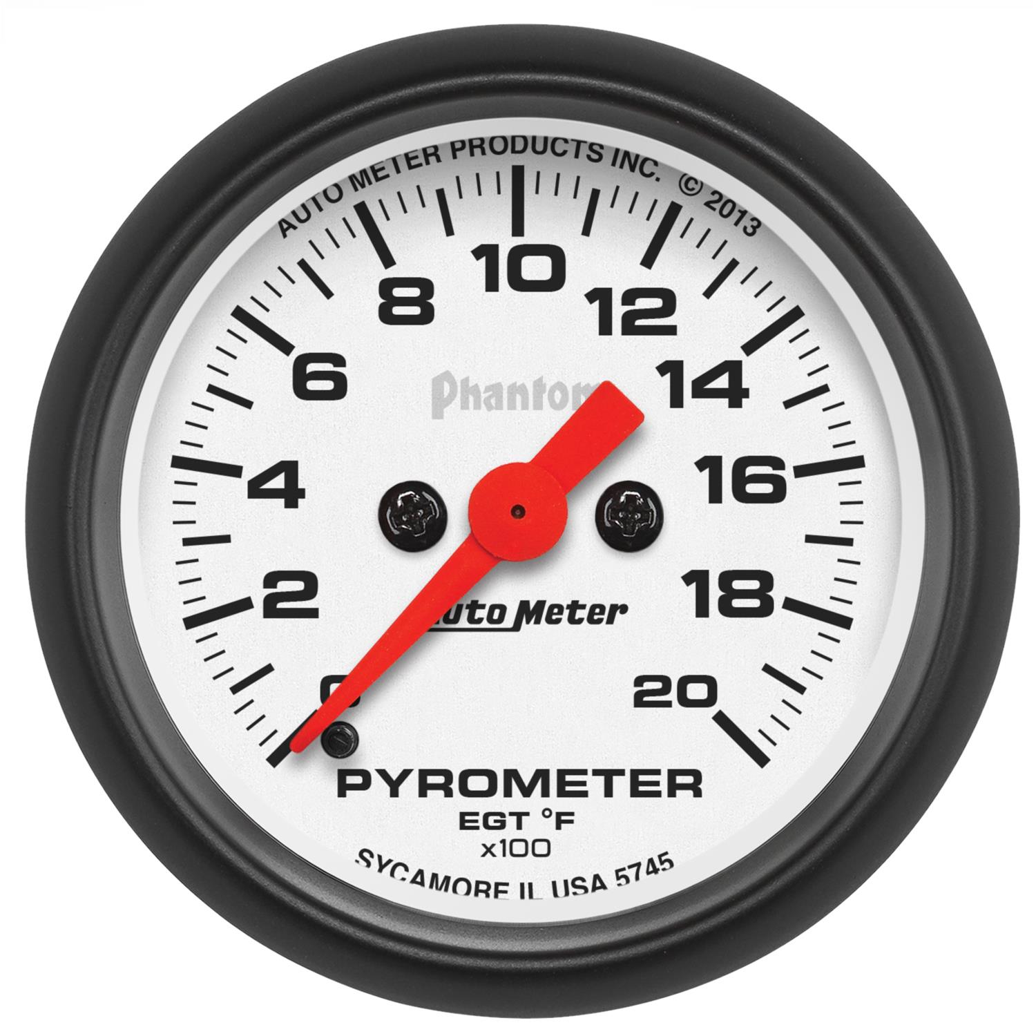 AutoMeter Phantom Analog Gauges 5745