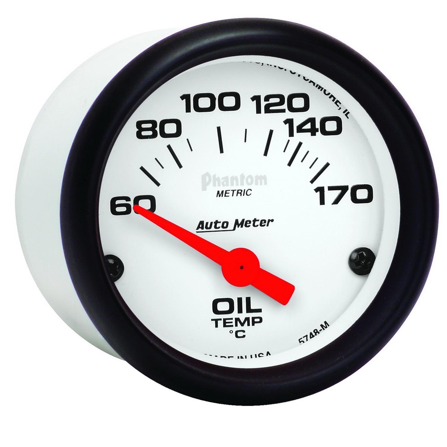 AutoMeter Phantom Analog Gauges 5748-M