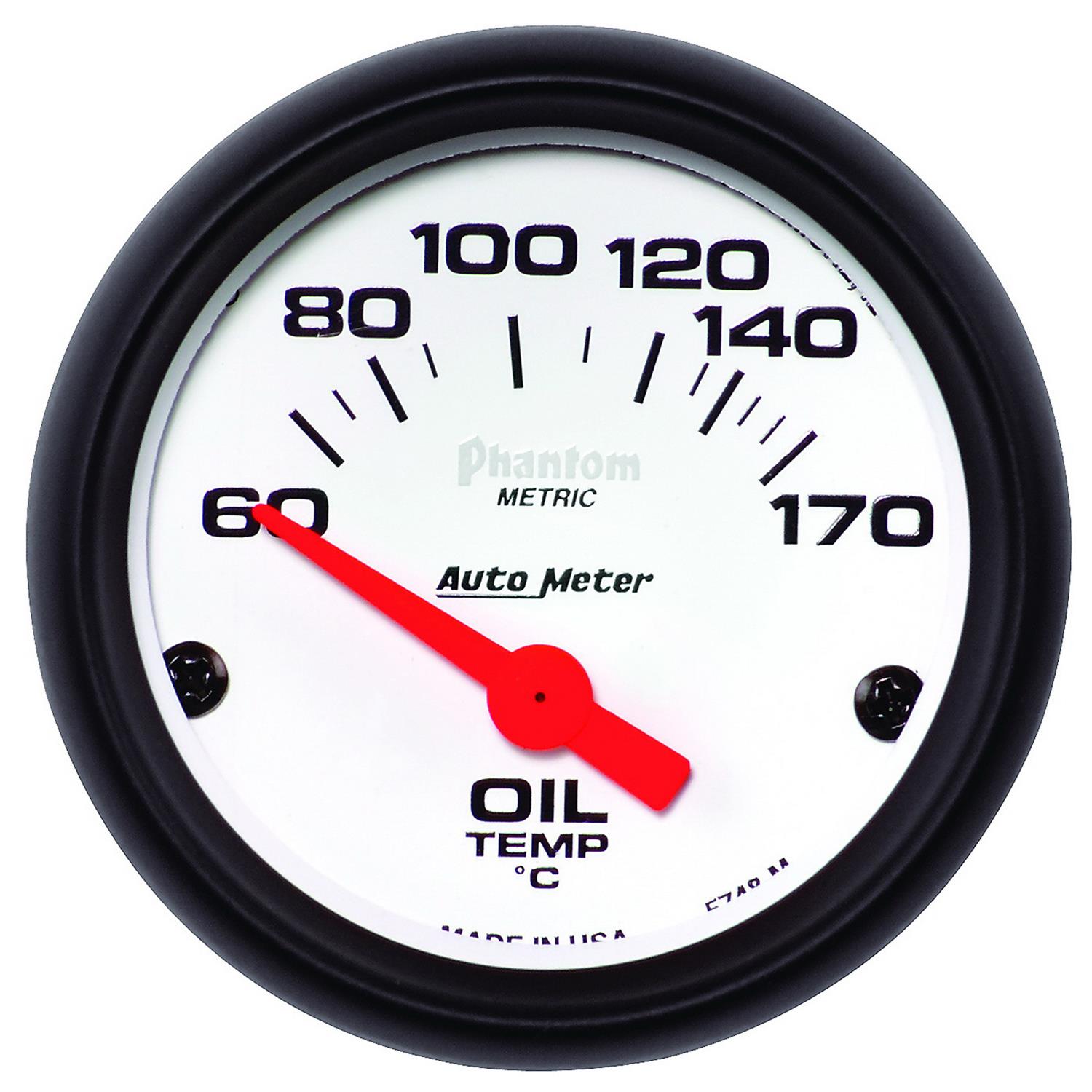 AutoMeter Phantom Analog Gauges 5748-M