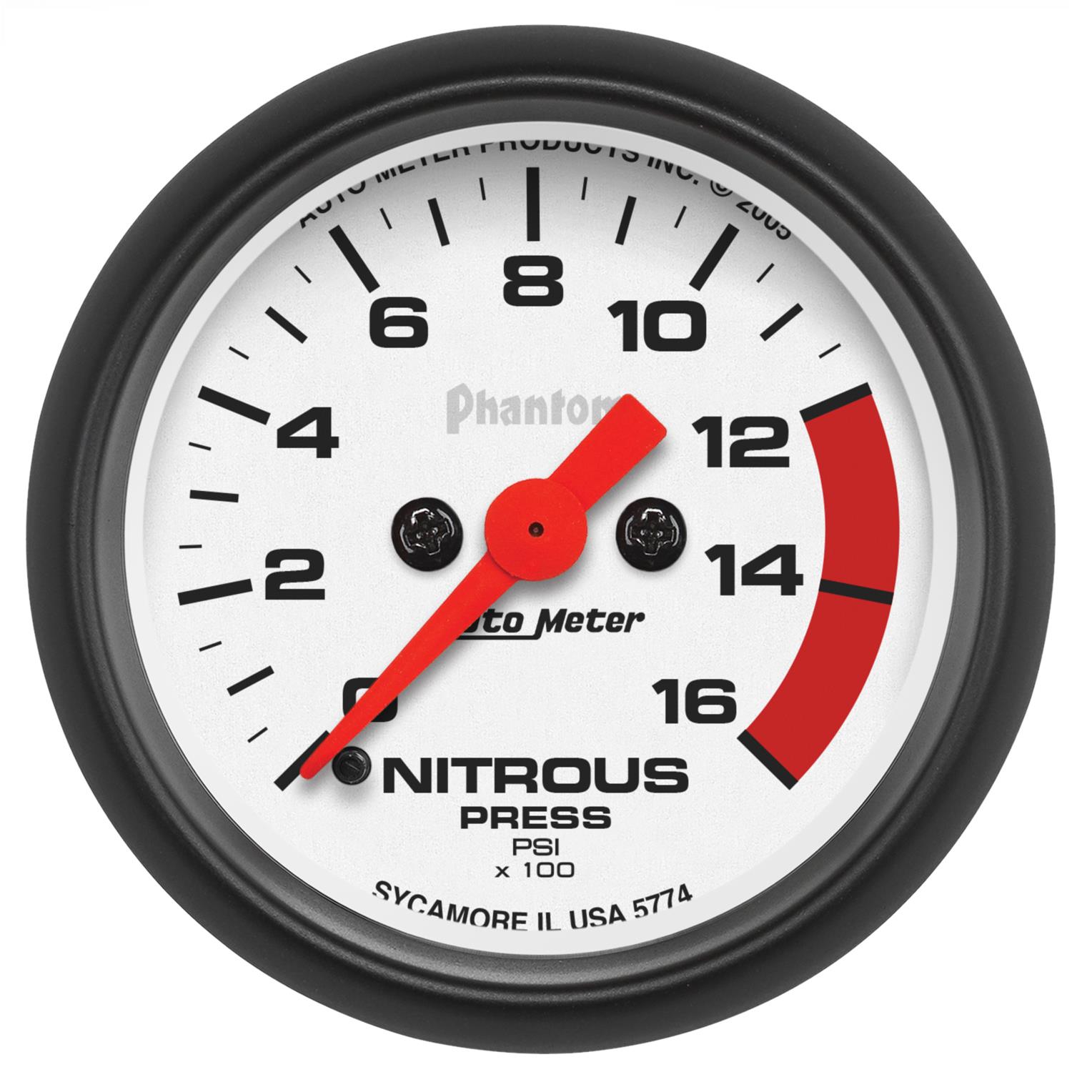 AutoMeter Phantom Analog Gauges 5774
