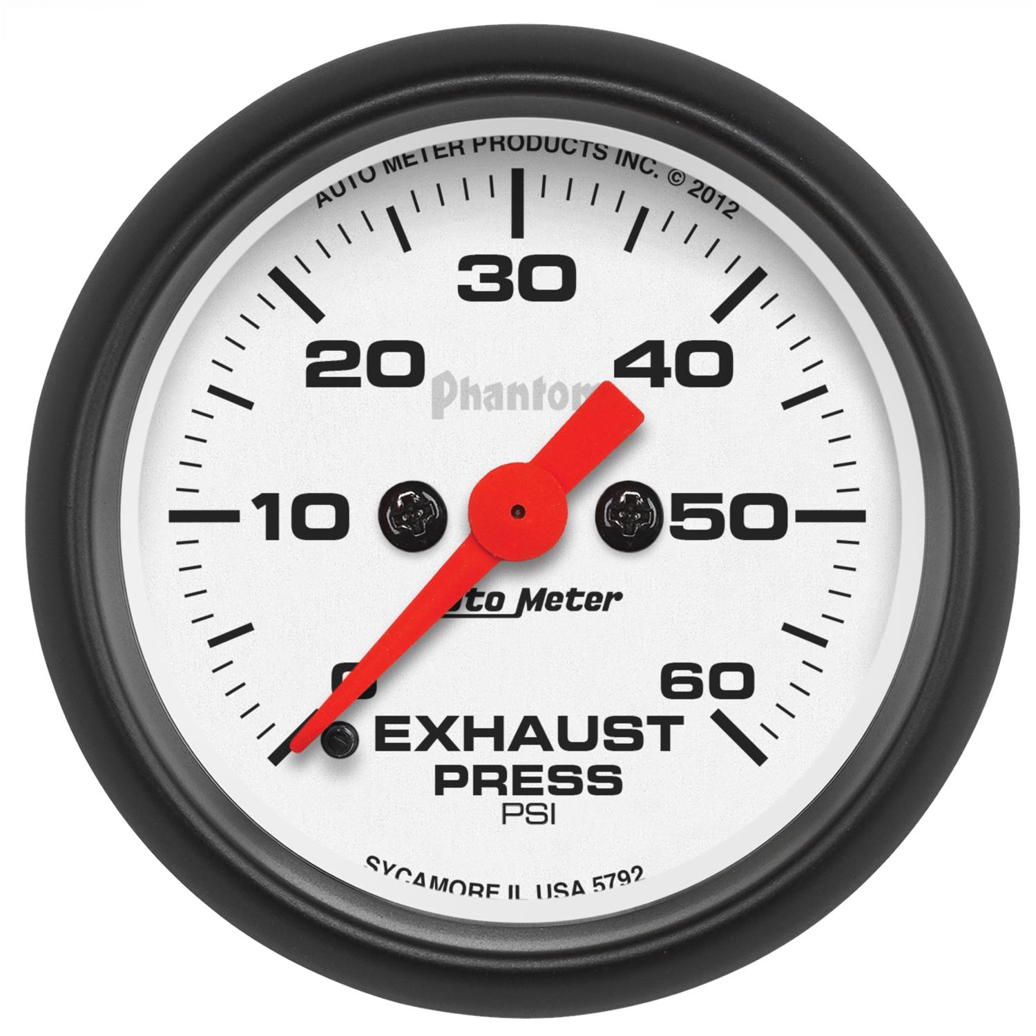 AutoMeter Phantom Analog Gauges 5792