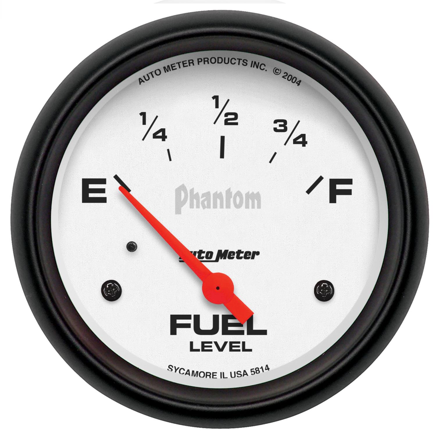 AutoMeter Phantom Analog Gauges 5814