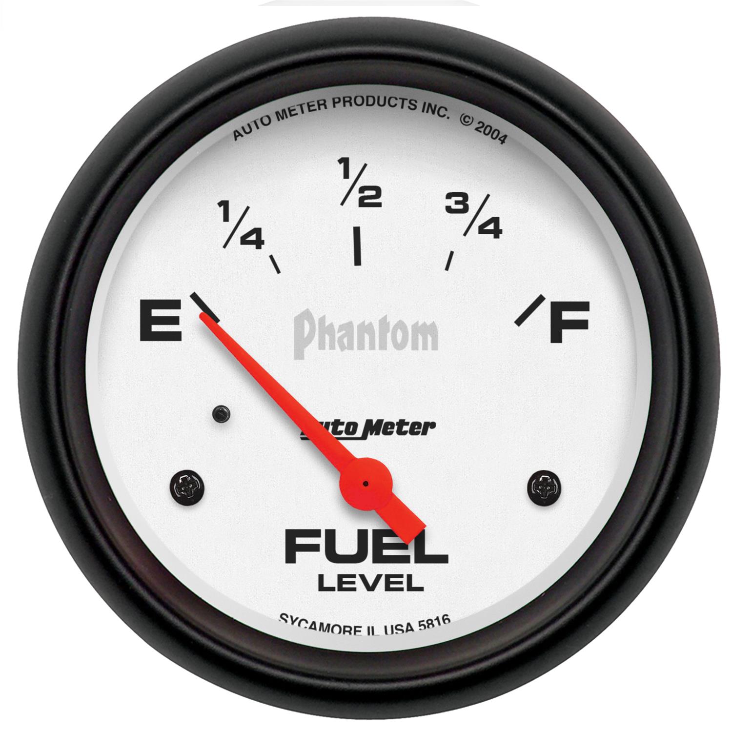 AutoMeter Phantom Analog Gauges 5816
