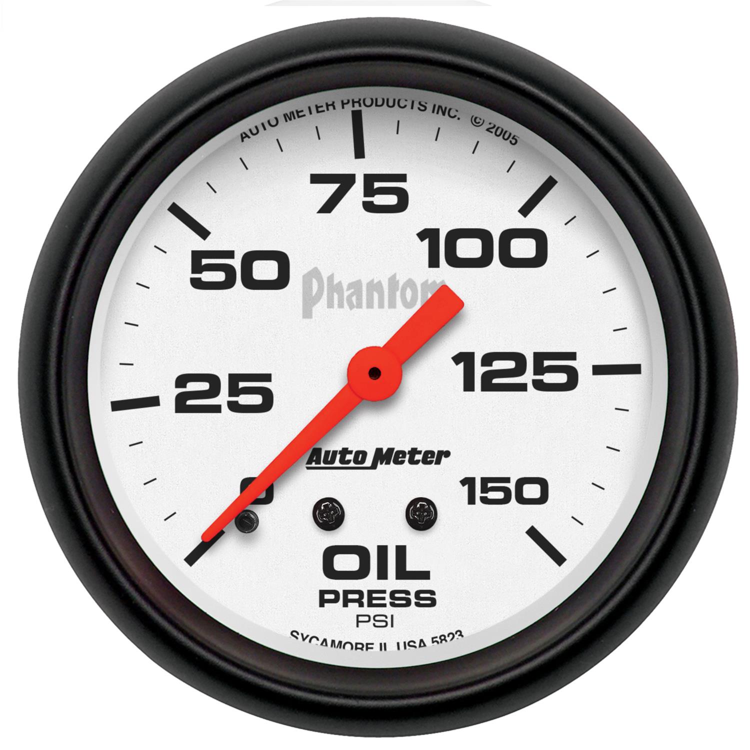 AutoMeter Phantom Analog Gauges 5823
