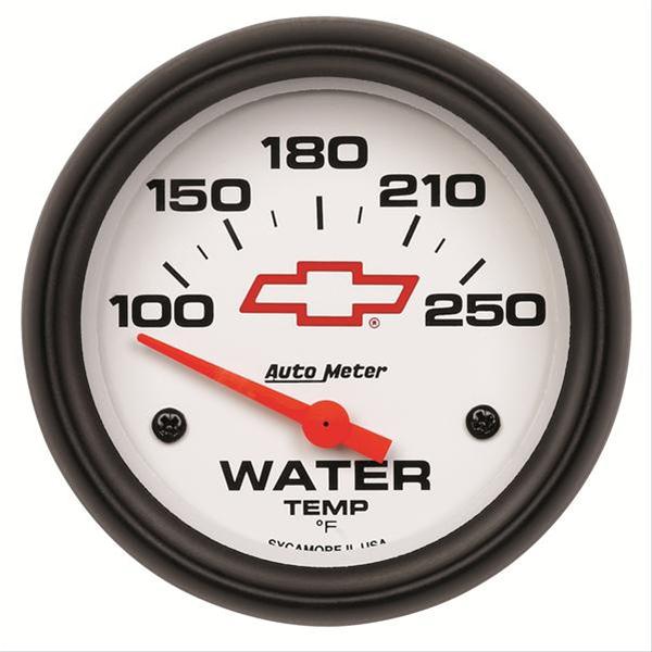 AutoMeter Phantom Chevy Bowtie Analog Gauges 5837-00406