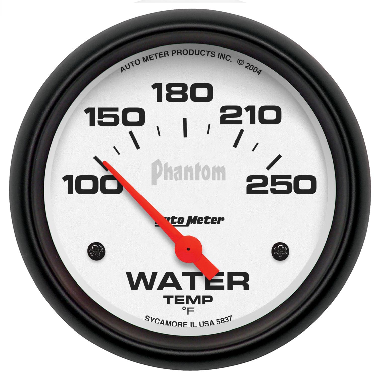 AutoMeter Phantom Analog Gauges 5837