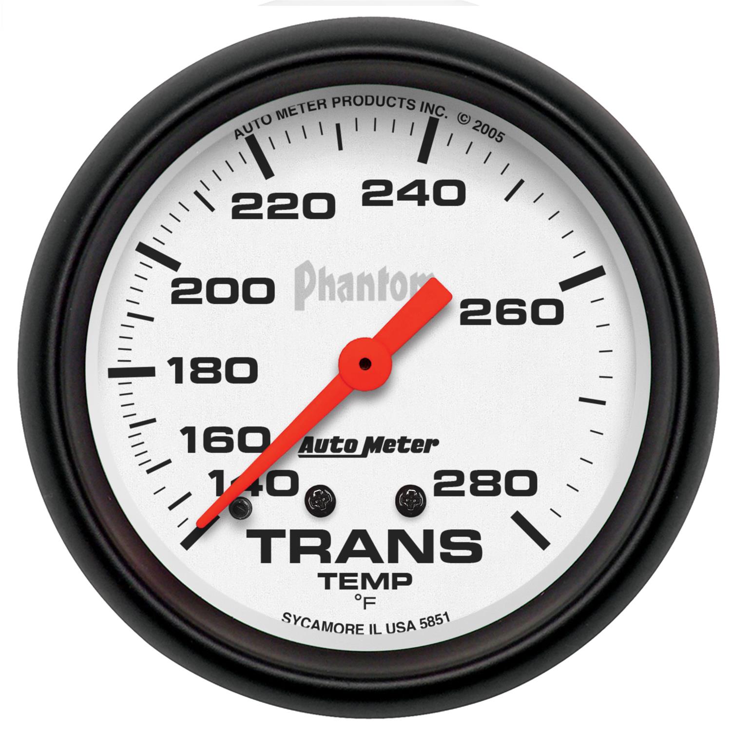 AutoMeter Phantom Analog Gauges 5851
