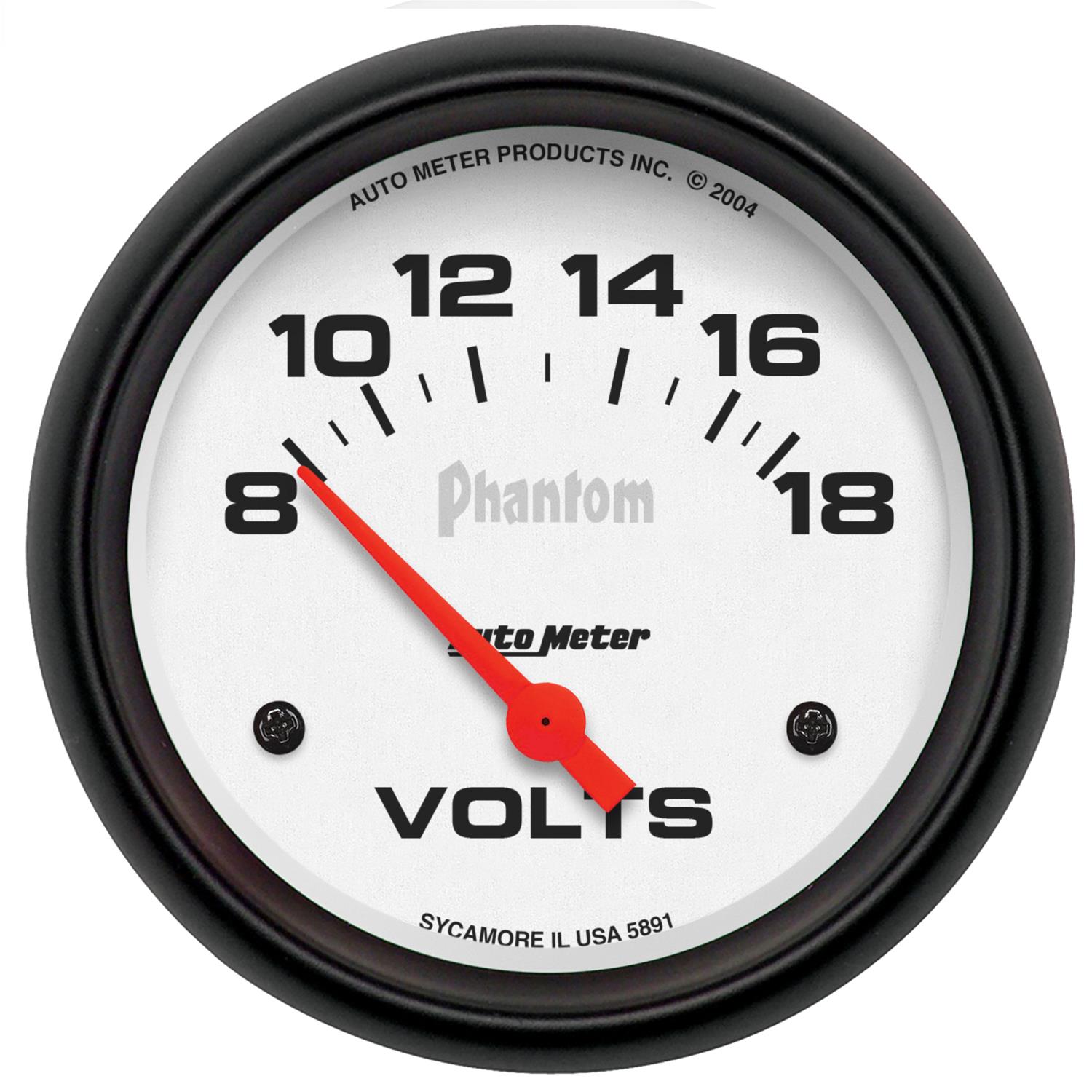 AutoMeter Phantom Analog Gauges 5891