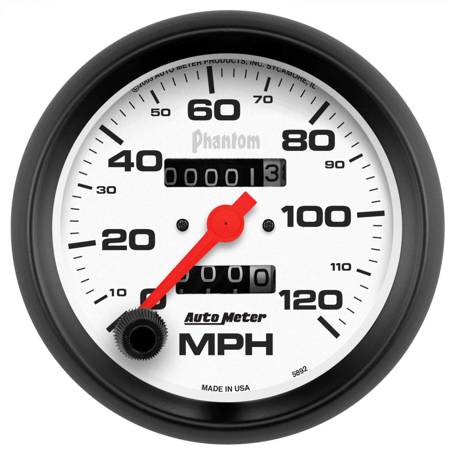 AutoMeter Phantom Series Speedometers 5892