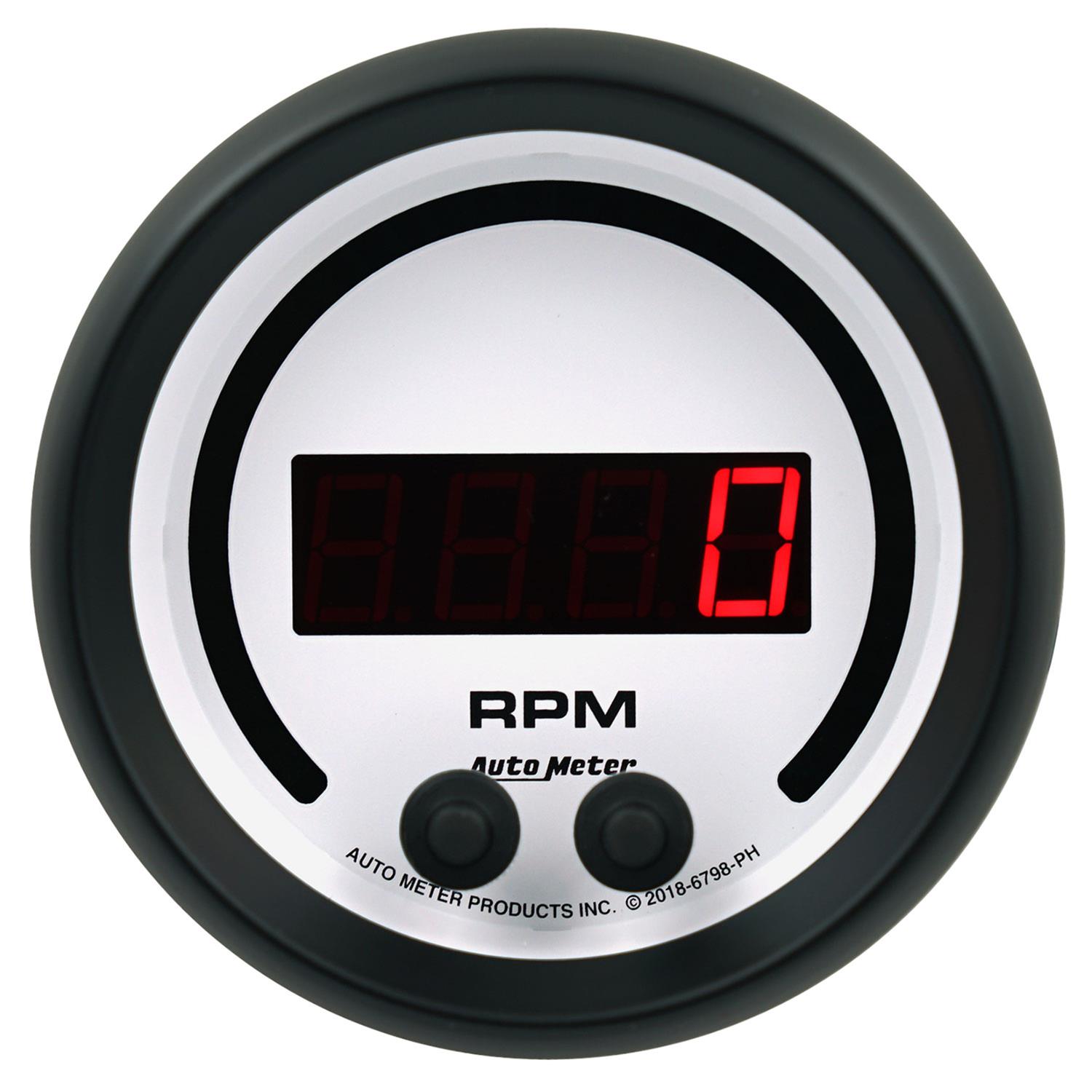 AutoMeter Phantom Digital Gauges 6798-PH