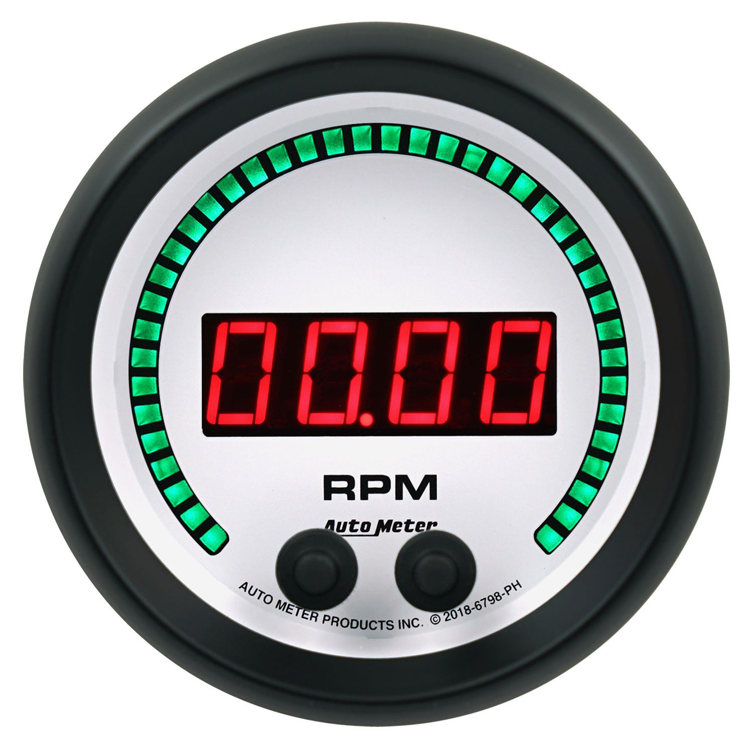 AutoMeter Phantom Digital Gauges 6798-PH