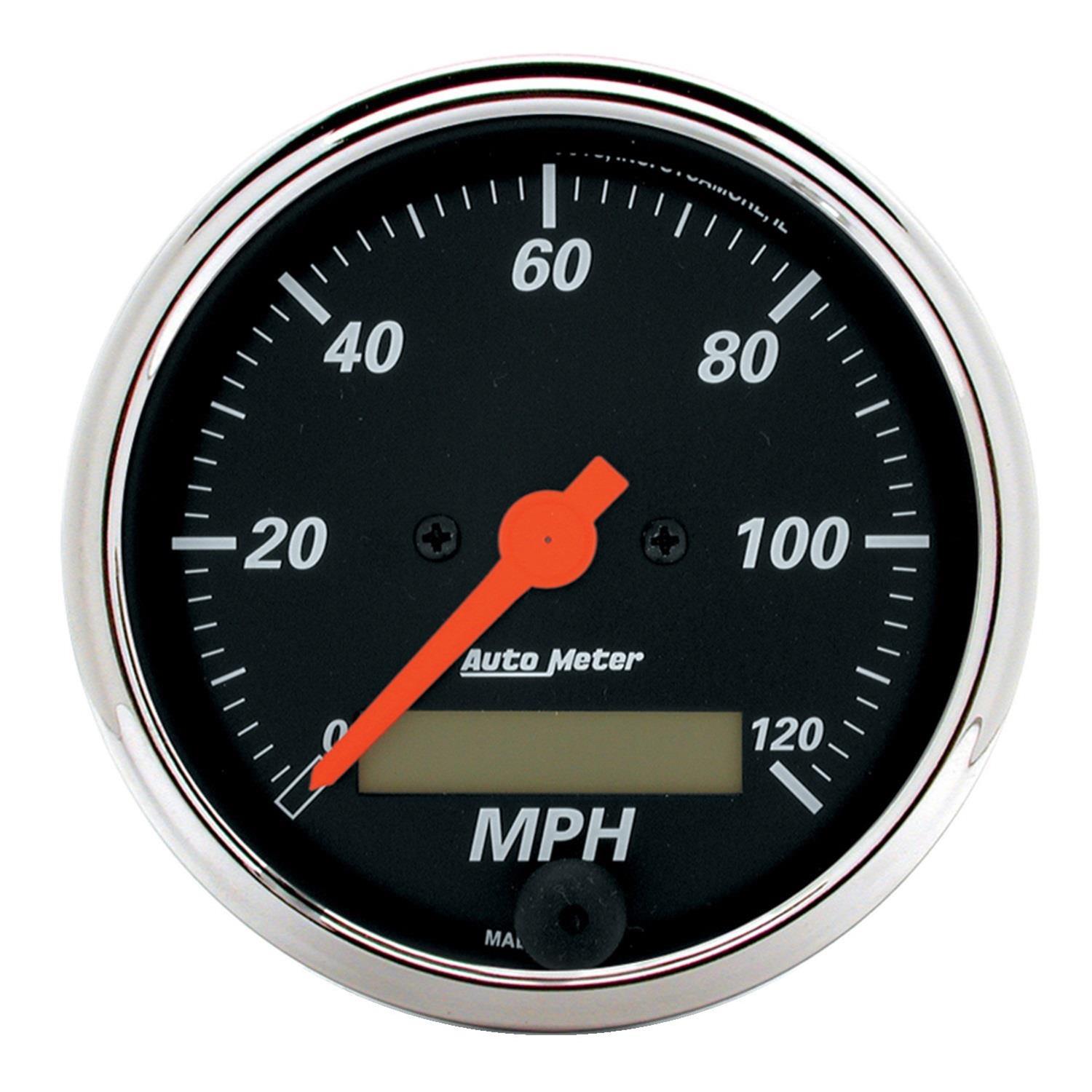 AutoMeter Designer Black Instrument Clusters 7049-DB