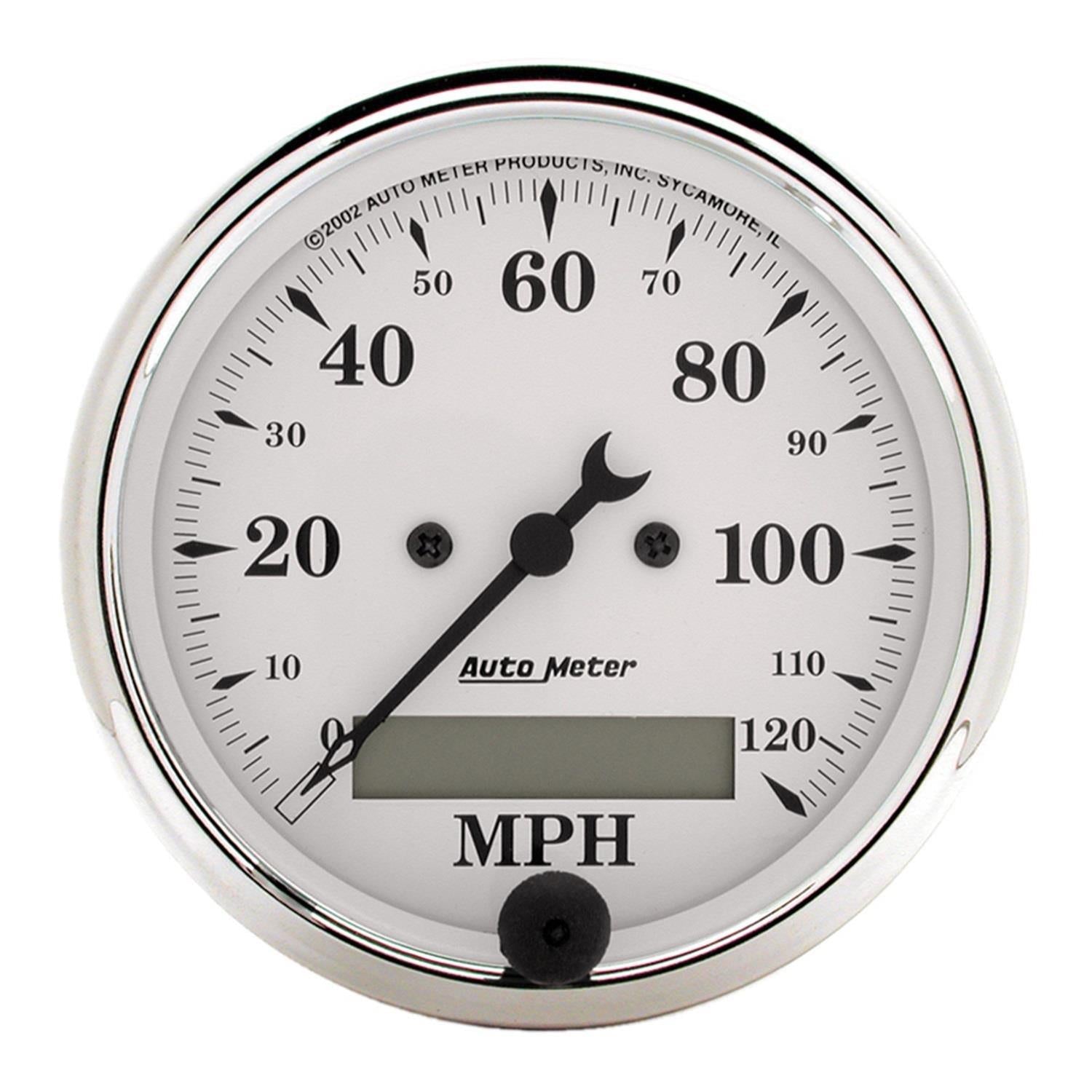 AutoMeter Old Tyme White Series Instrument Clusters 7048-OTW