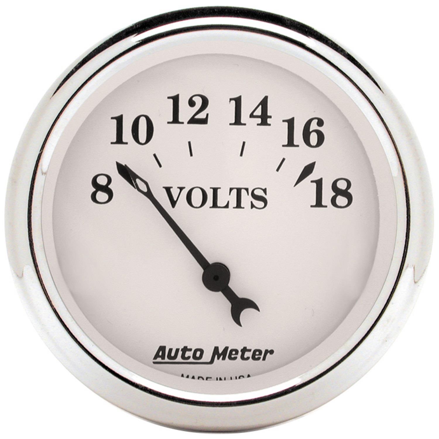 AutoMeter Old Tyme White Series Instrument Clusters 7055-OTW