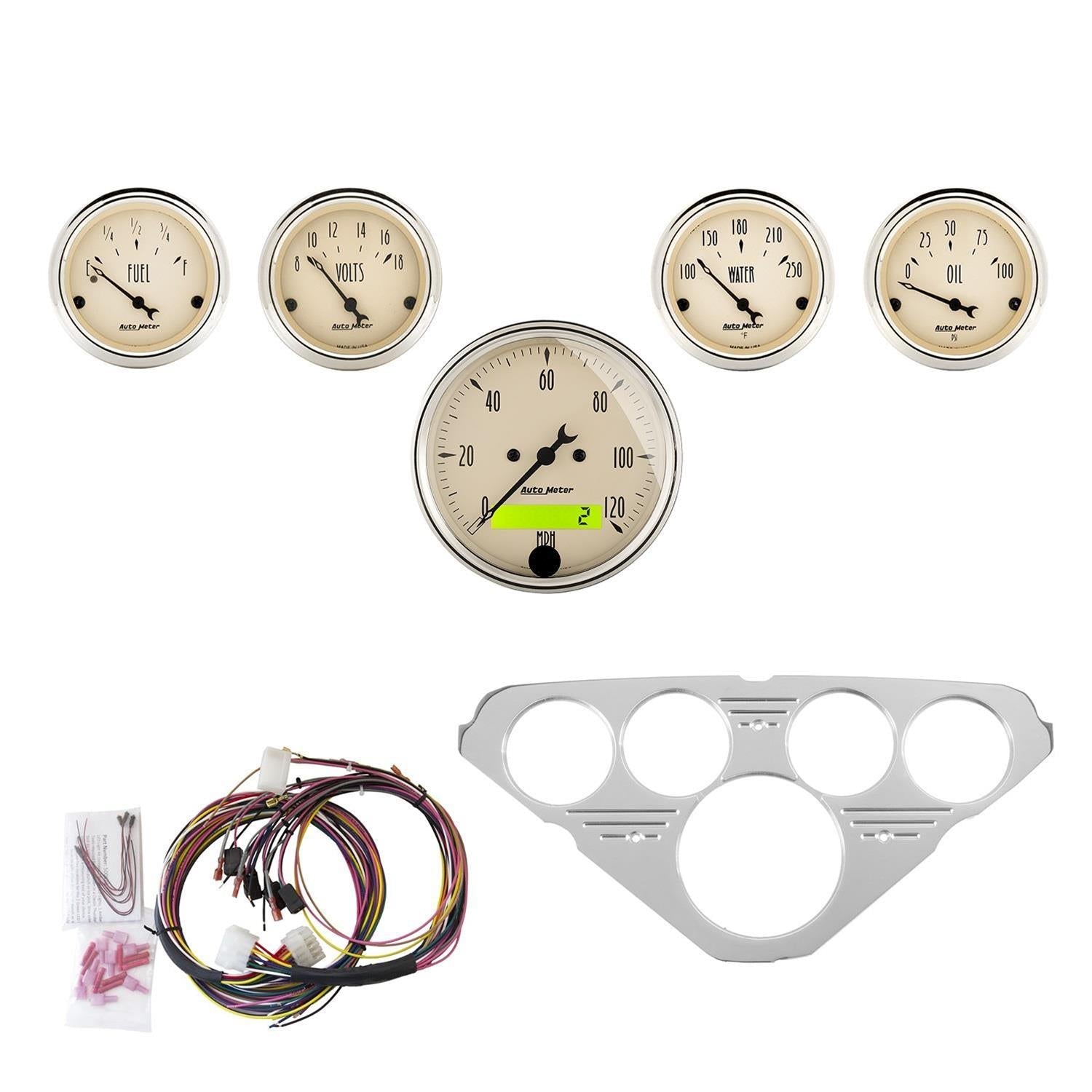 AutoMeter Antique Beige Instrument Clusters 7036-AB