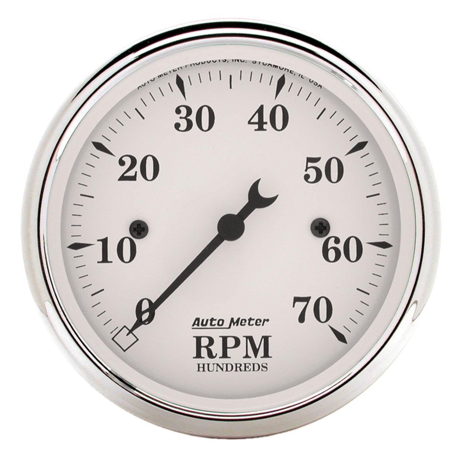 AutoMeter Old Tyme White Series Instrument Clusters 7048-OTW