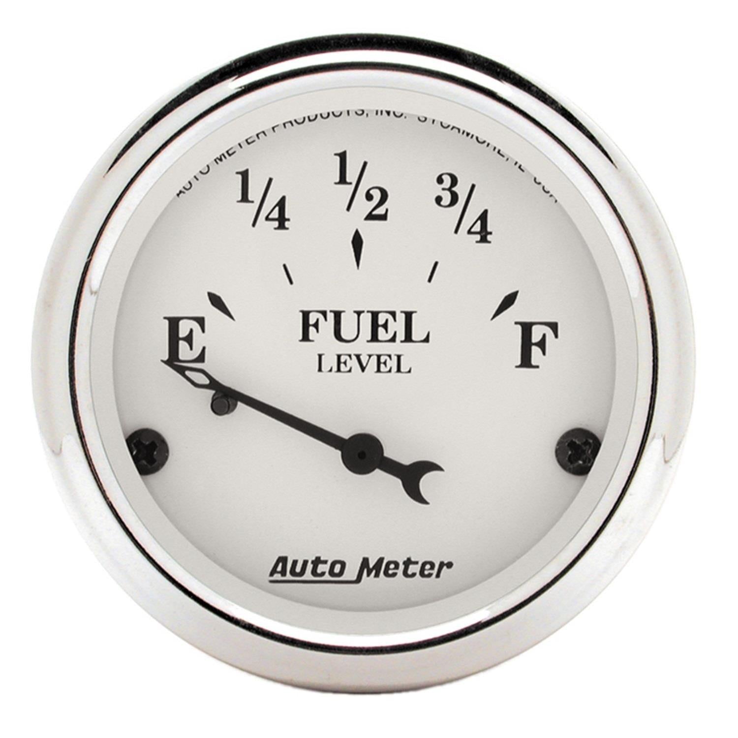 AutoMeter Old Tyme White Series Instrument Clusters 7048-OTW