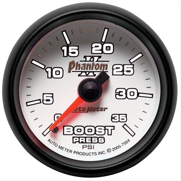 AutoMeter Phantom II Analog Gauges 7504