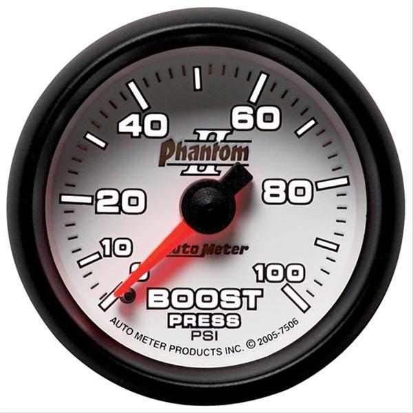 AutoMeter Phantom II Analog Gauges 7506
