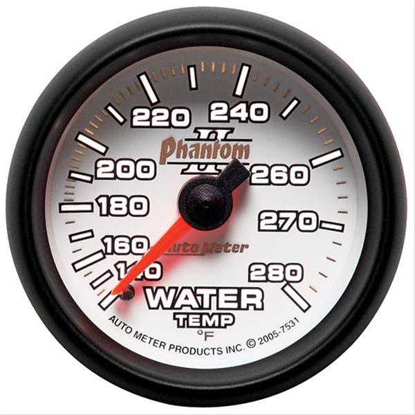 AutoMeter Phantom II Analog Gauges 7531