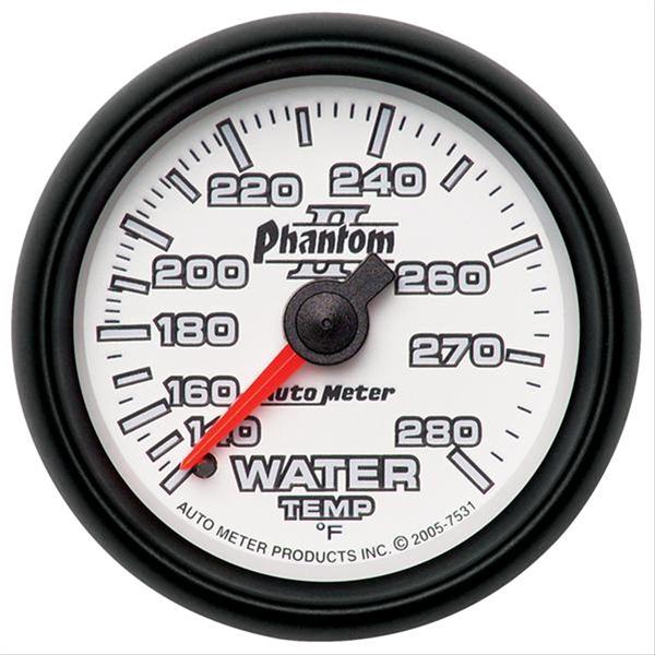AutoMeter Phantom II Analog Gauges 7531