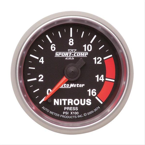 AutoMeter Sport-Comp II Analog Gauges 7674