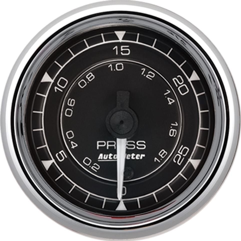 AutoMeter Chrono Chrome Series Analog Gauges 9764