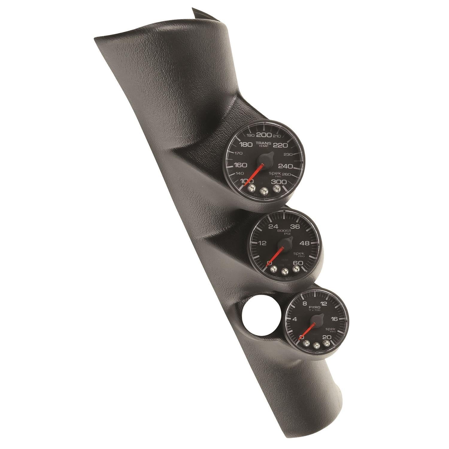 AutoMeter Spek-Pro Diesel Truck Gauge and Pillar Kits P73001