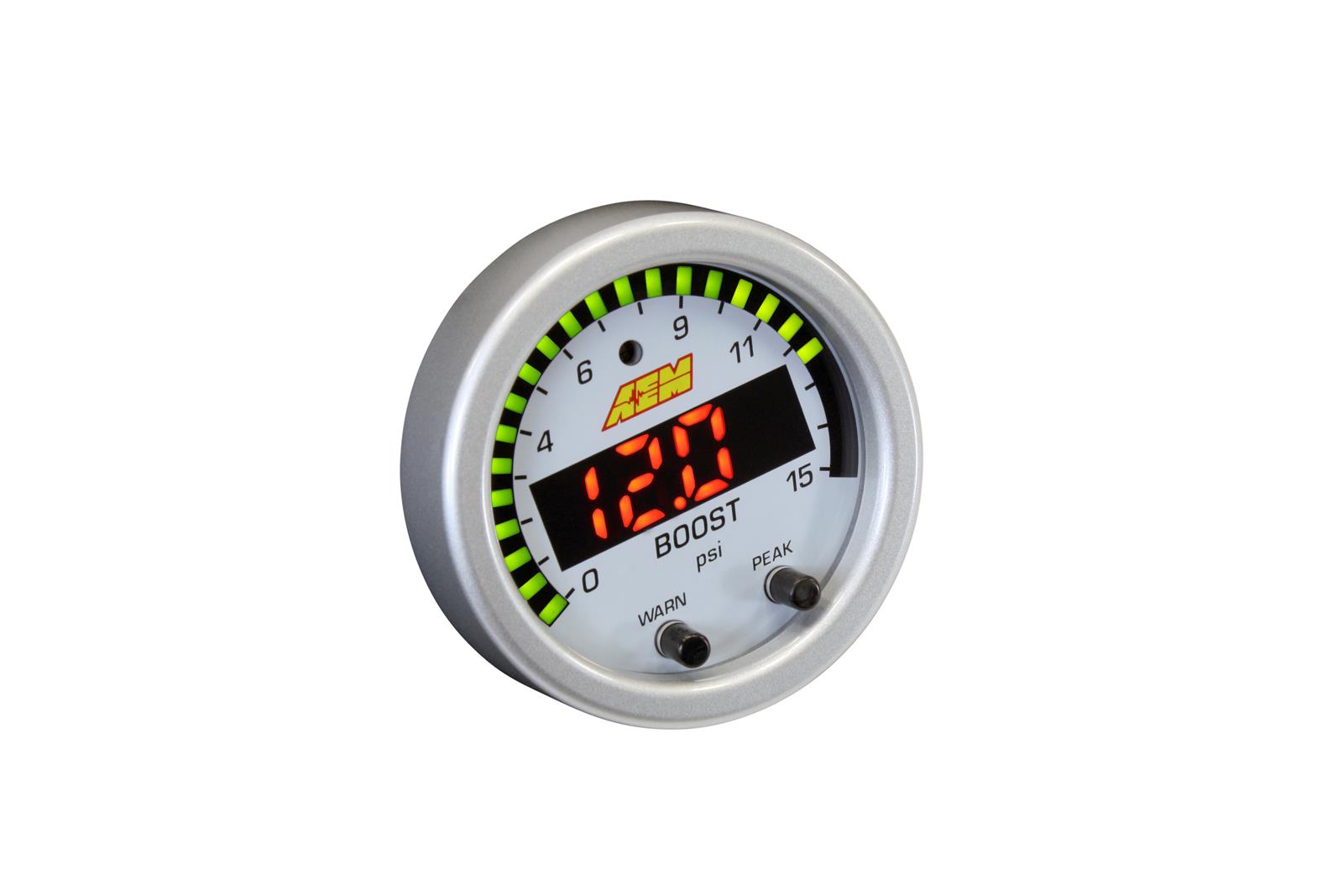 AEM Electronics X-Series Boost/Fuel Pressure Gauges 30-0309