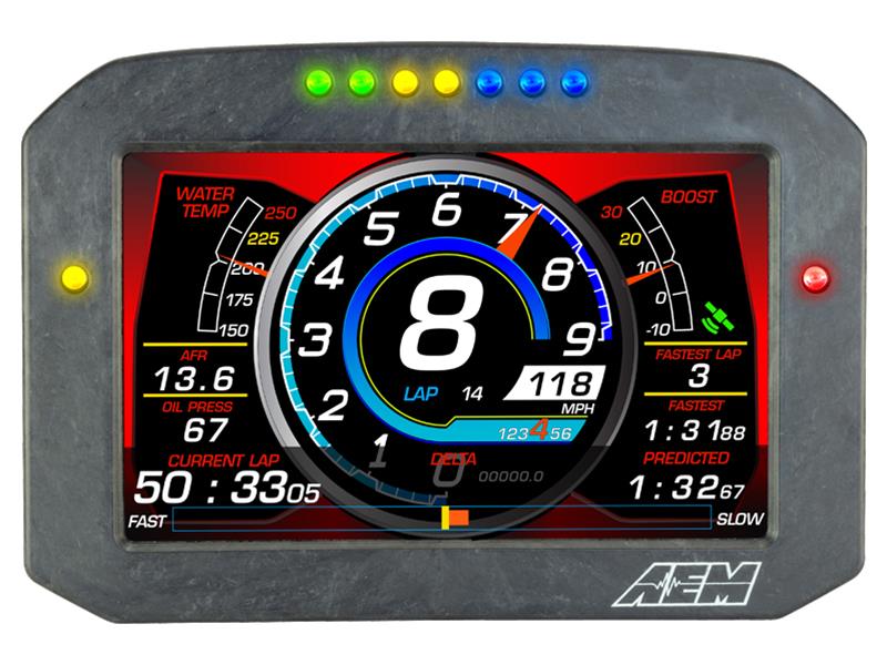 AEM Electronics CD-7 Digital Racing Dash Displays 30-5702F