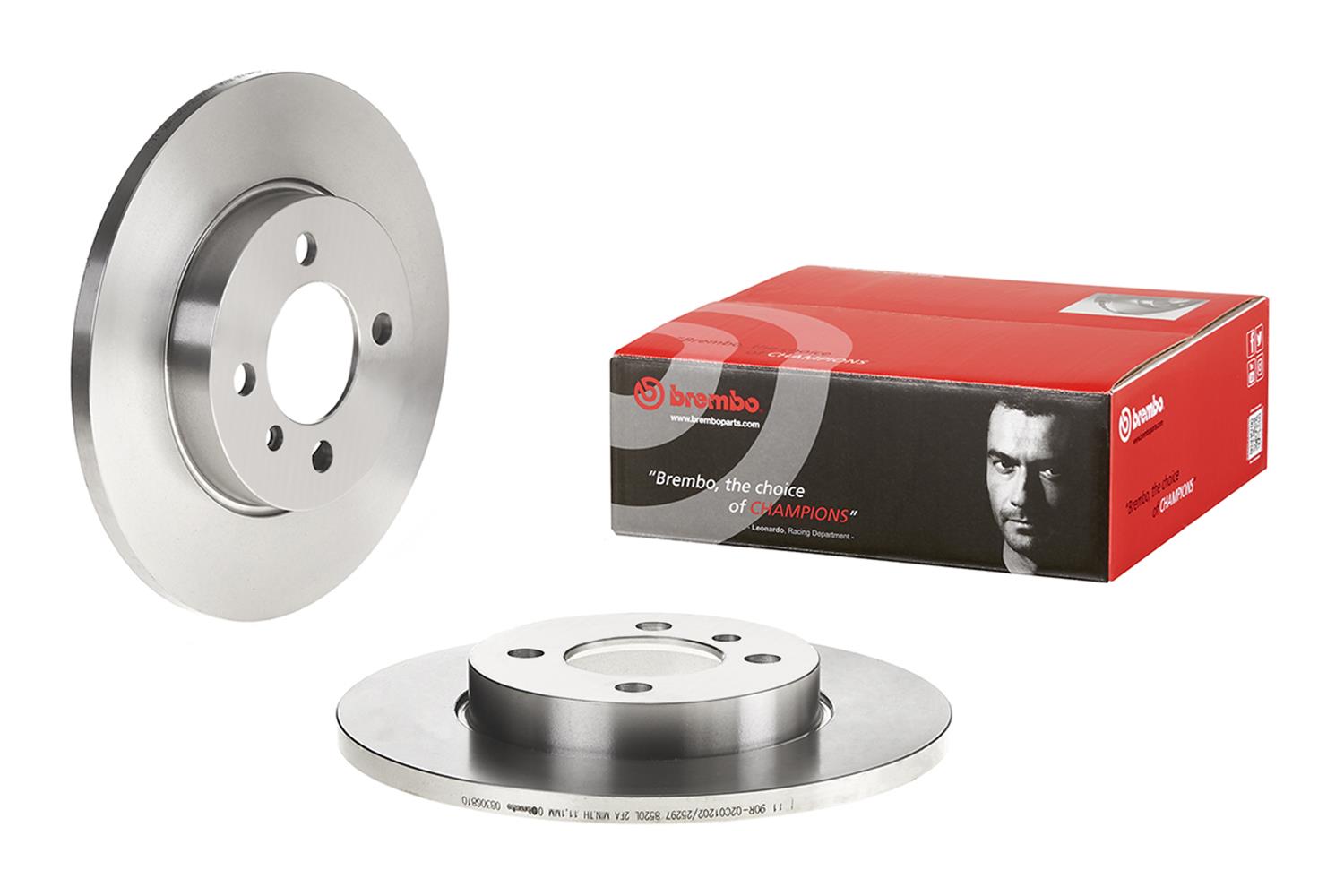 Brembo Premium UV Coated Brake Rotors 08.3068.10