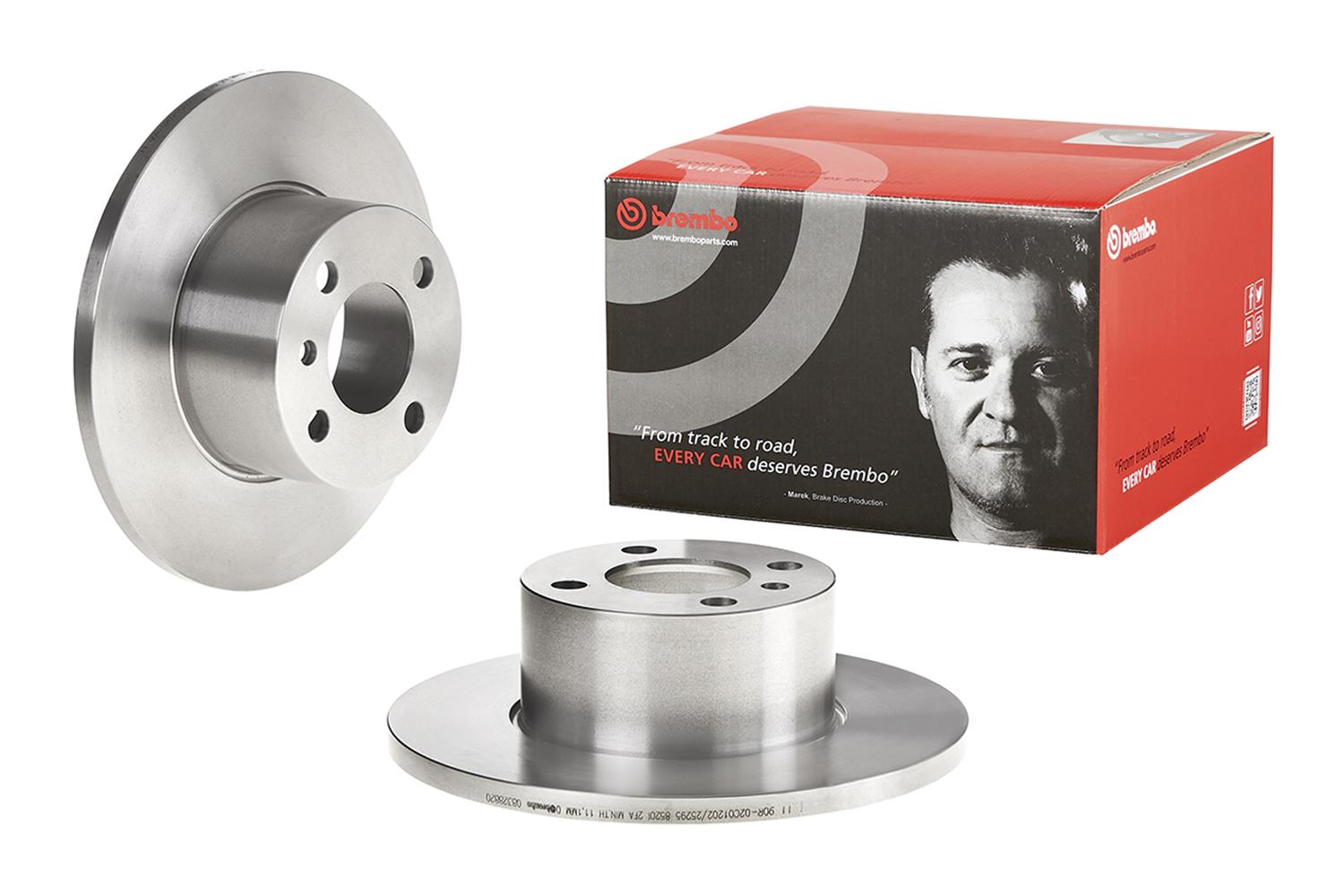 Brembo Premium UV Coated Brake Rotors 08.3288.20