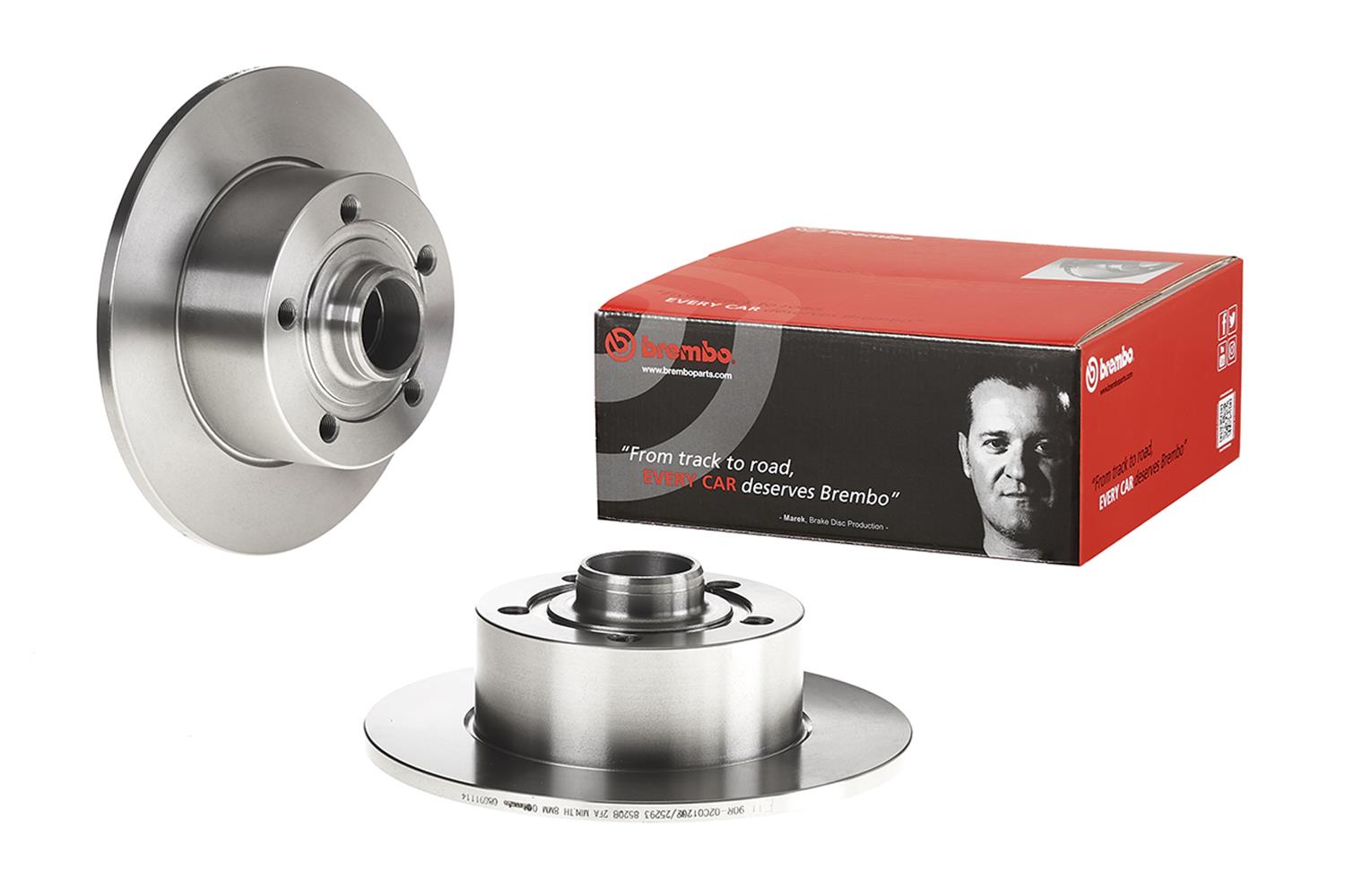 Brembo Premium UV Coated Brake Rotors 08.6911.14