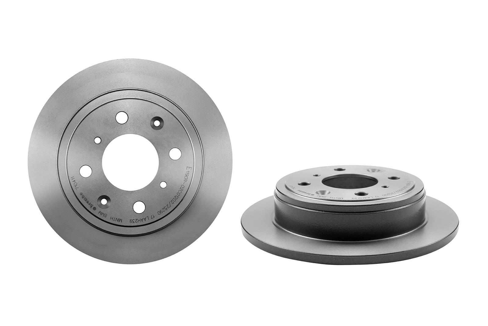 Brembo Premium UV Coated Brake Rotors 08.7104.11