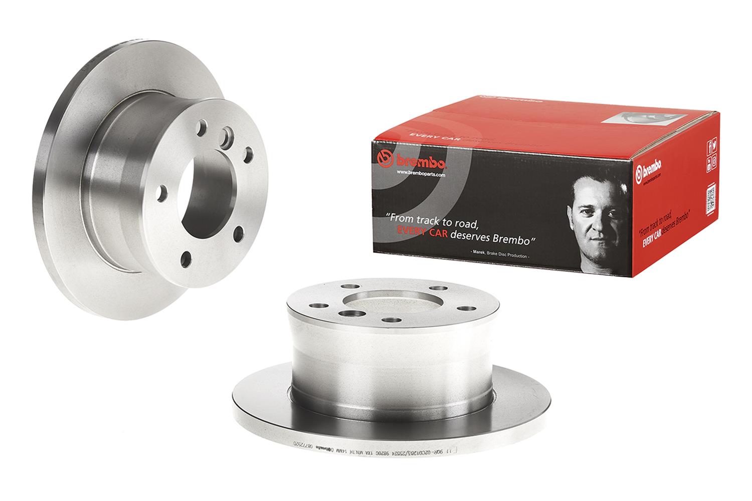 Brembo Premium UV Coated Brake Rotors 08.7725.20