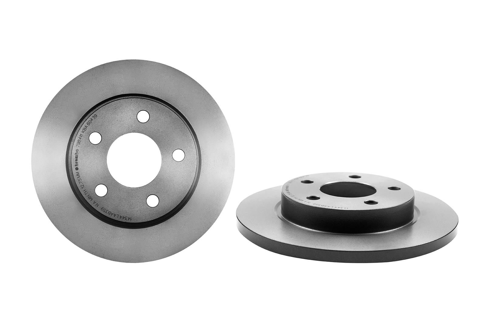 Brembo Premium UV Coated Brake Rotors 08.7984.11