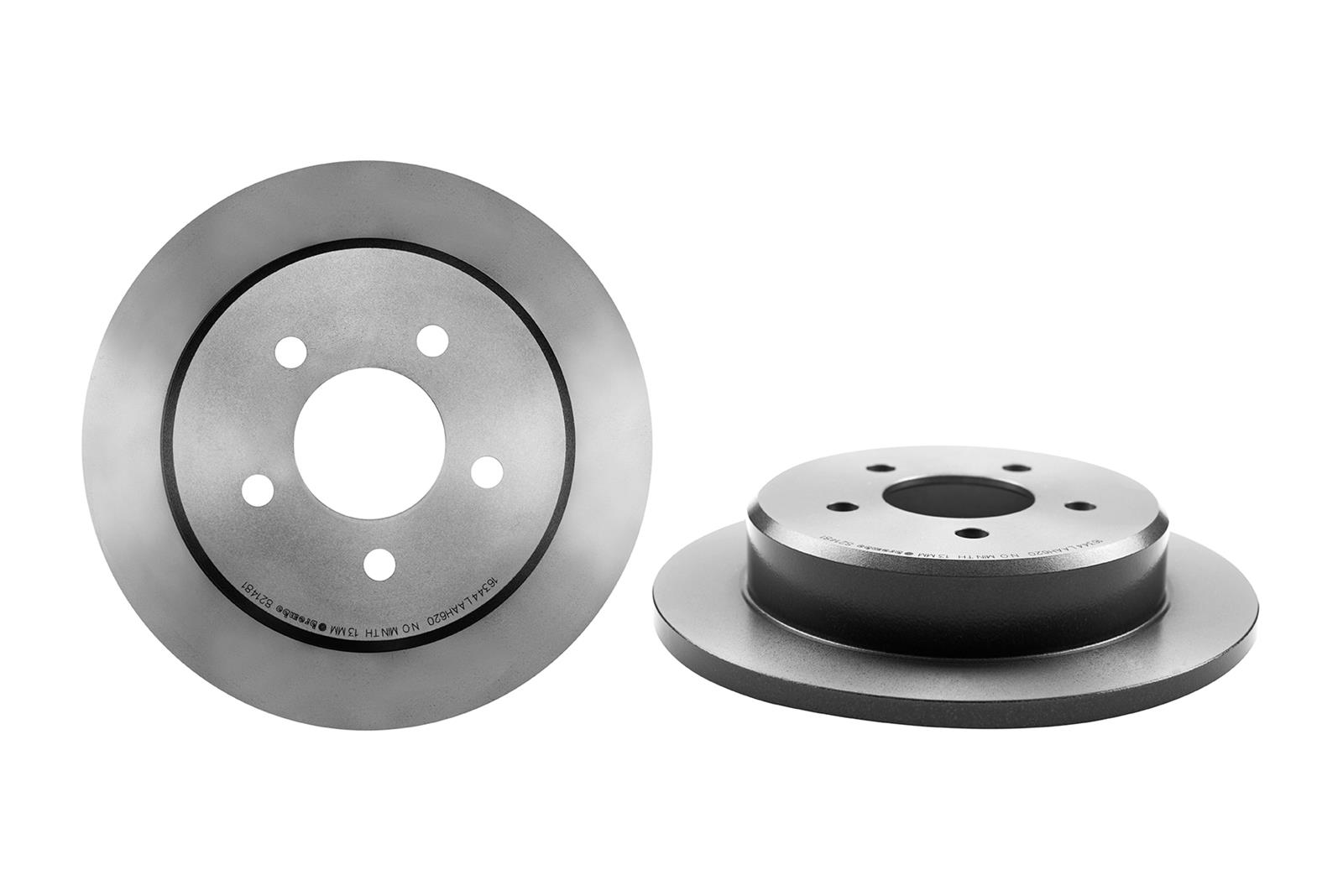 Brembo Premium UV Coated Brake Rotors 08.8214.81