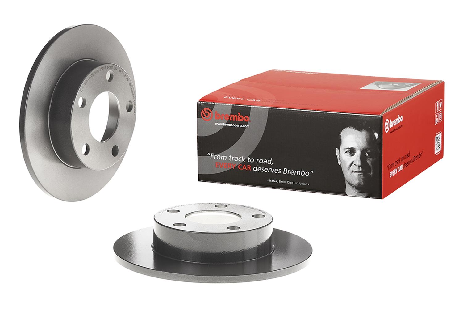 Brembo Premium UV Coated Brake Rotors 08.8408.11