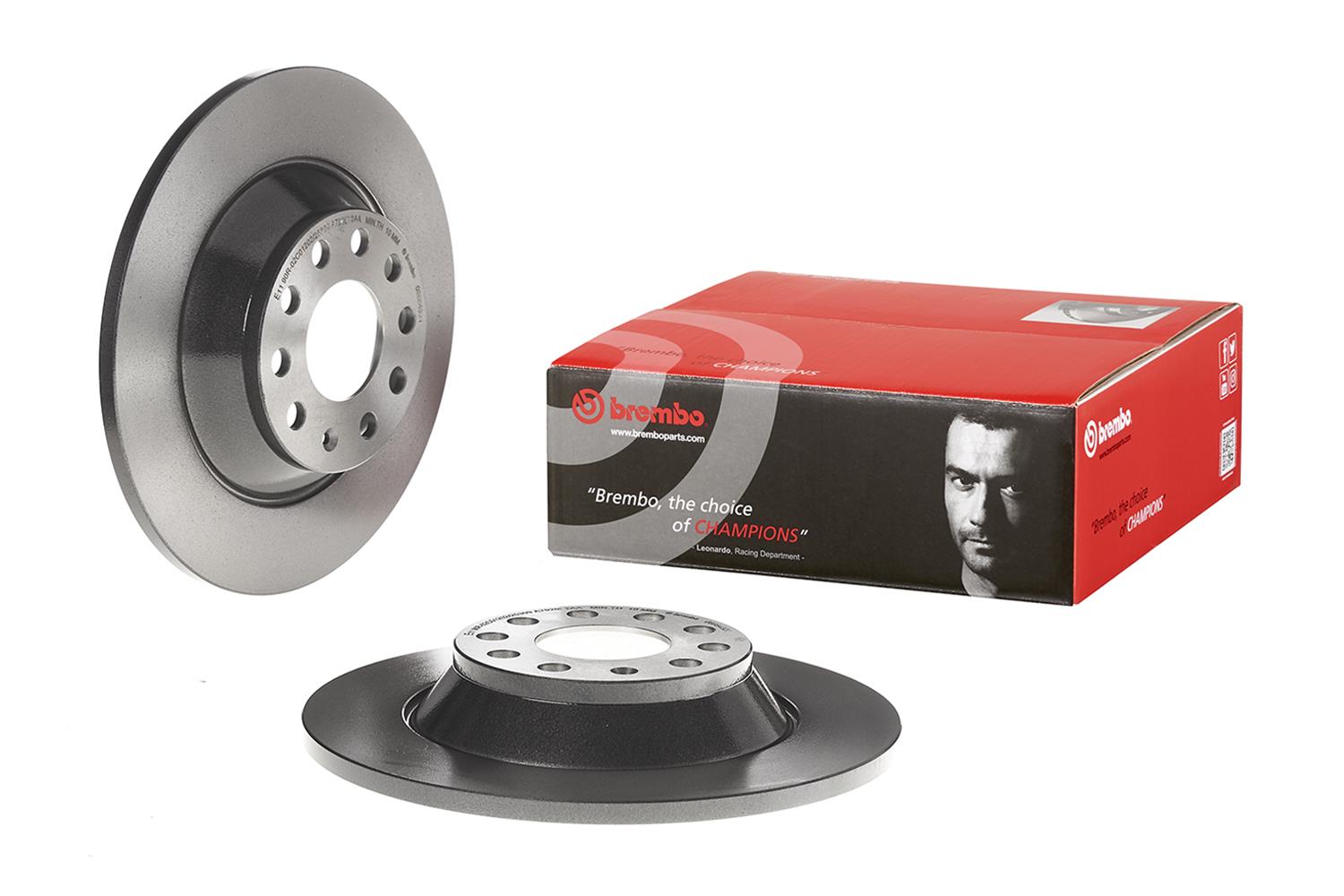 Brembo Premium UV Coated Brake Rotors 08.8843.21
