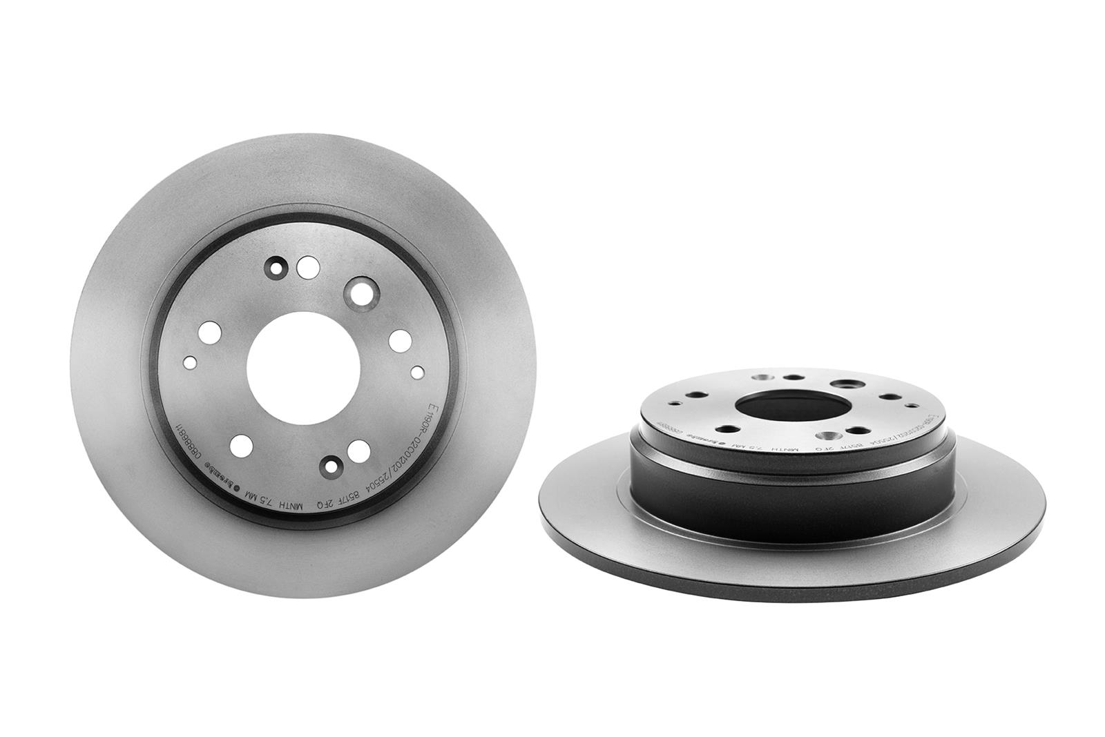 Brembo Premium UV Coated Brake Rotors 08.8868.11