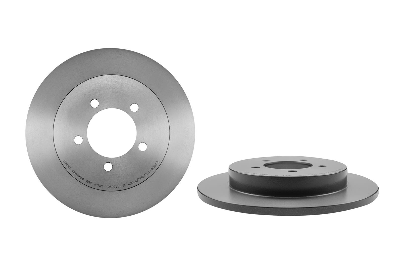Brembo Premium UV Coated Brake Rotors 08.8974.11