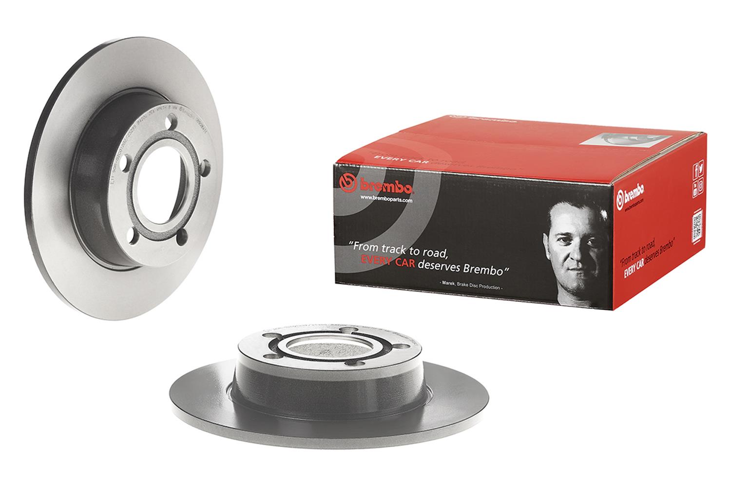Brembo Premium UV Coated Brake Rotors 08.9084.11