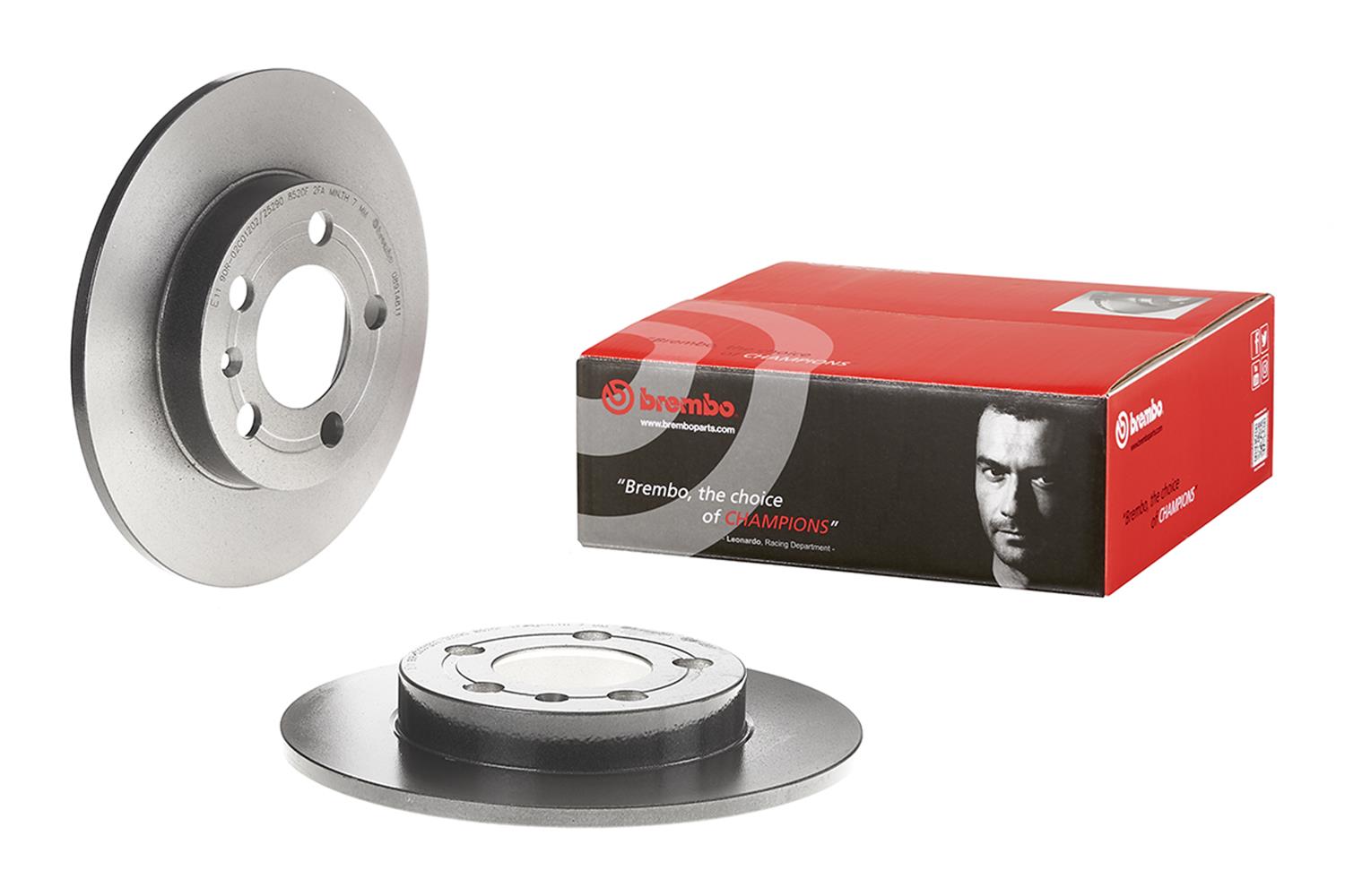 Brembo Premium UV Coated Brake Rotors 08.9148.11