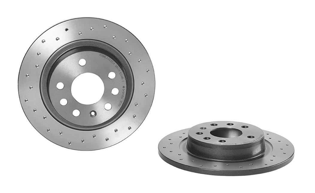 Brembo Disc Brake Pad and Rotor Kits KTX4078