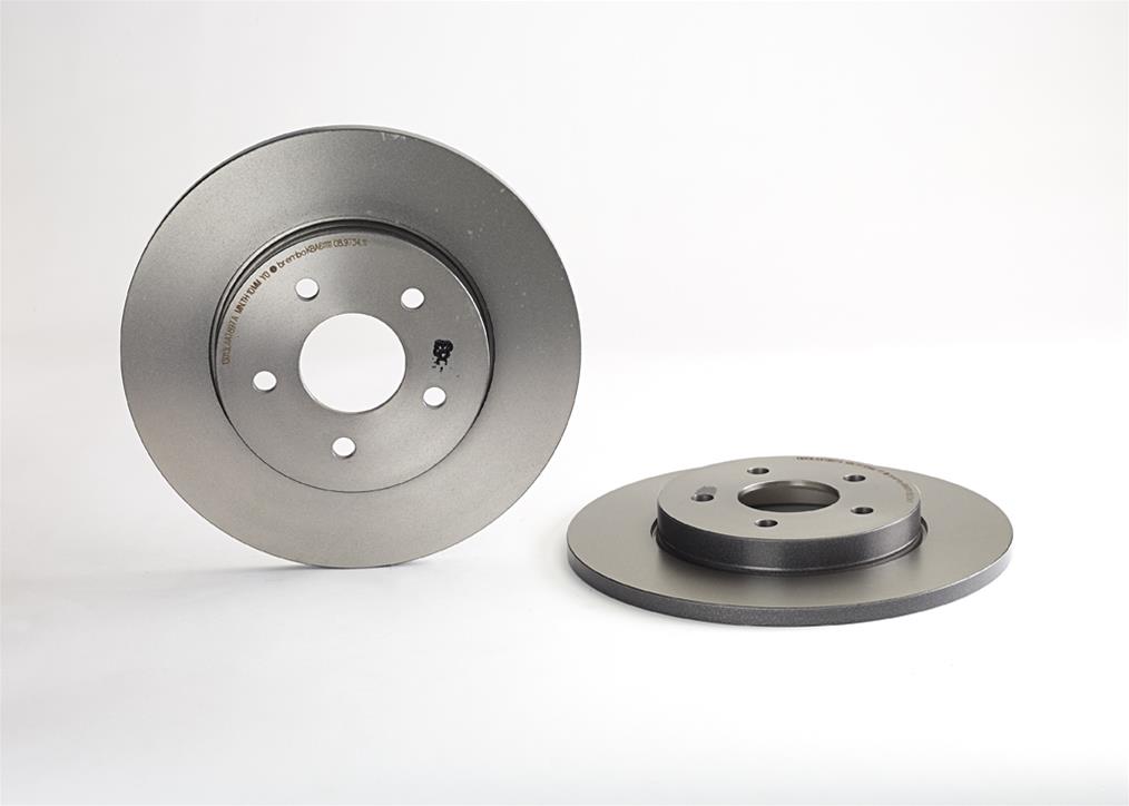 Brembo Premium UV Coated Brake Rotors 08.9734.11