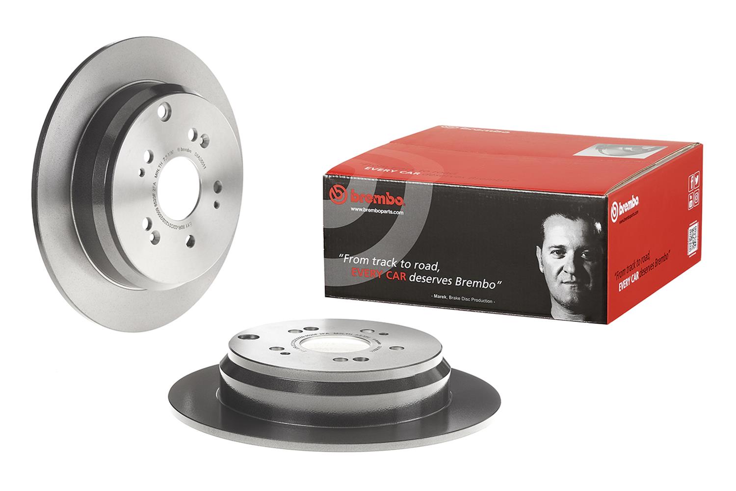 Brembo Premium UV Coated Brake Rotors 08.A355.11